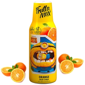 Syrop FruttaMax MINIONKI POMARAŃCZA 500ml na 12 litrów